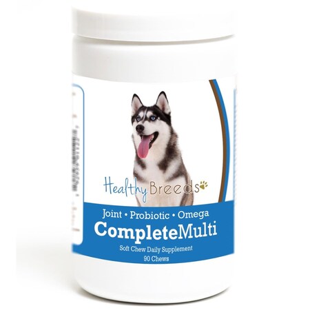 Healthy Breeds Siberian Husky all in one Multivitamin Soft Chew - 90 Count HE126942